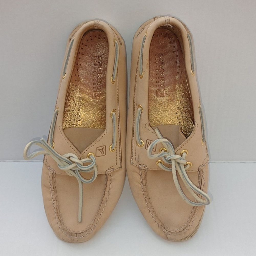 Size 8 Sperry Topsider A/O Desert Gold Boat Shoes 9265604